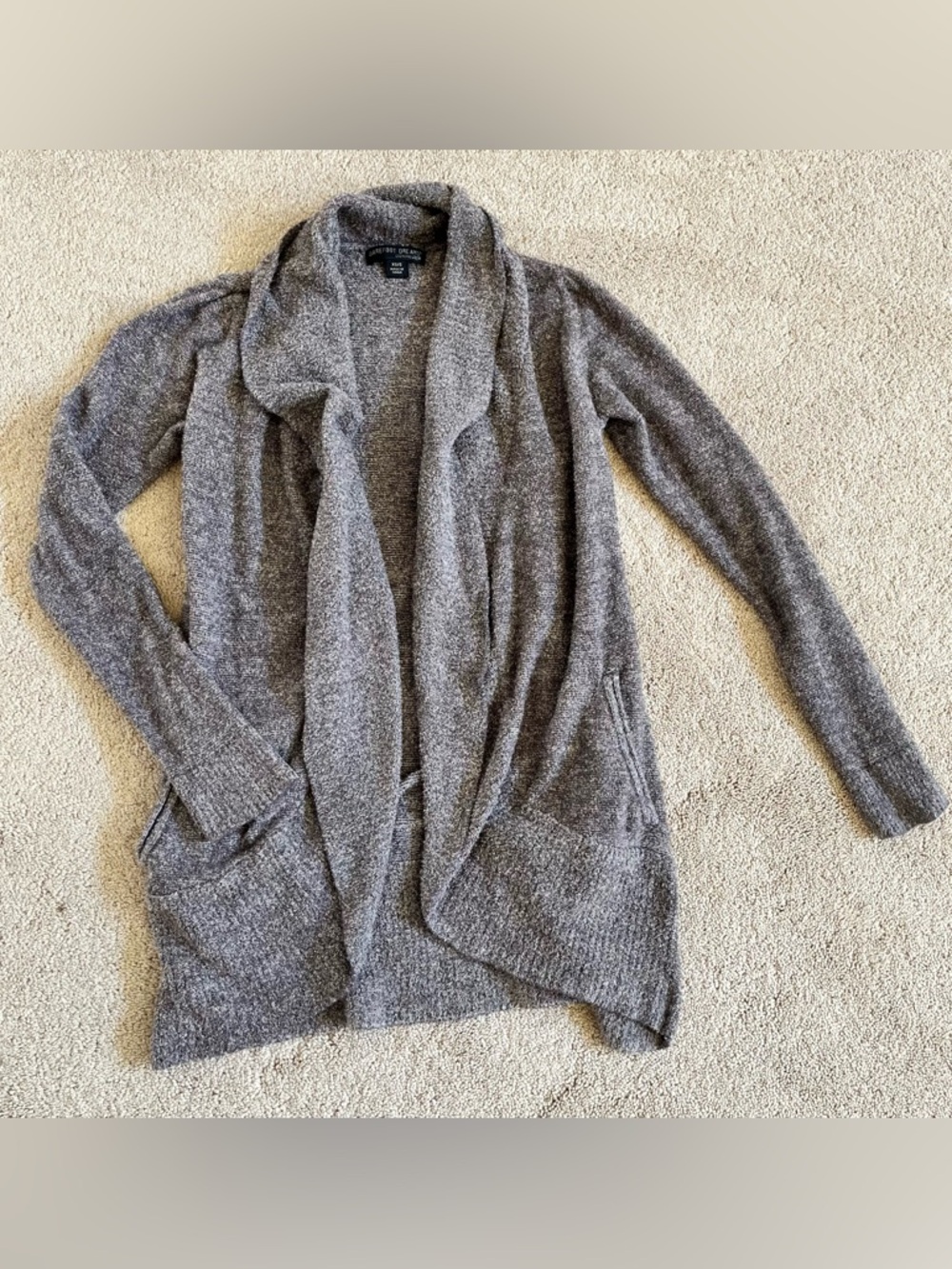 Barefoot Dreams Cozy Shawl Cardigan XS/S